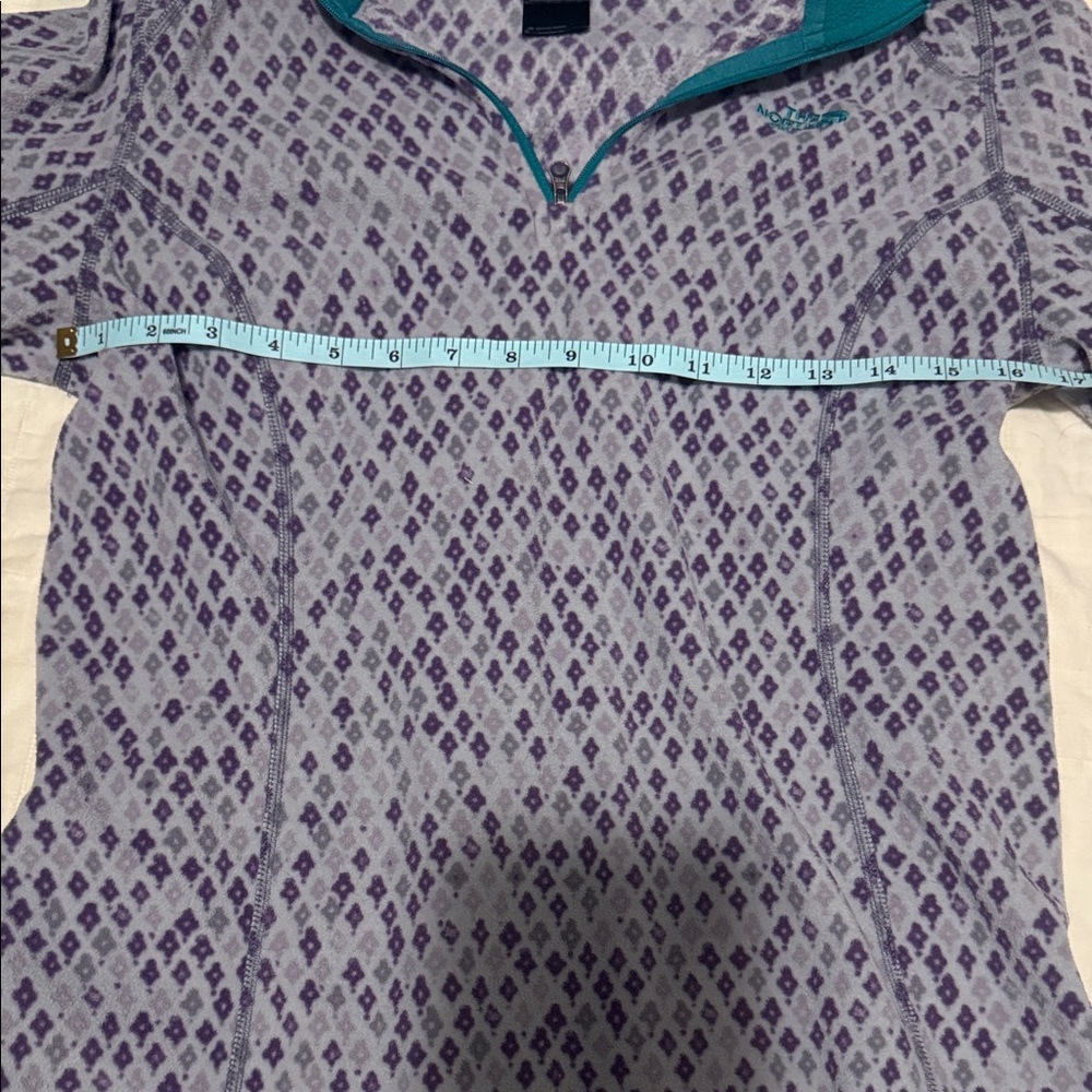 💜 **The North Face Women’s Mistyescape ¼ Zip Fleece Pullover – Medium** 💜 - Picture 8 of 8